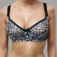 Бюстгальтер Diorella 63392 DD чорно-білий 80DD - зображення 1