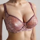 Бюстгальтер Diorella 63392 DD коричневый 95DD - изображение 2