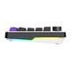 Клавиатура Hator Hellyberry HK75 Mechanical Linear RGB Wireless/Bluetooth/USB UA White/Violet (HK75_wireless) - изображение 2