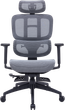 Кресло офисное OfficePro Skyline Footrest Black/Dark Gray (OC750-B-DG-DG) - изображение 2
