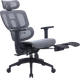 Кресло офисное OfficePro Skyline Footrest Black/Dark Gray (OC750-B-DG-DG) - изображение 6