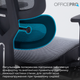 Кресло офисное OfficePro Skyline Footrest Black/Dark Gray (OC750-B-DG-DG) - изображение 10