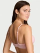 Бюстгальтер без кісточок Victoria's Secret (245869743129) Sexy Tee Sheer Heritage Stripe 75D рожевий - зображення 2