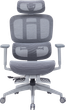Кресло офисное OfficePro Skyline Footrest Gray/Dark Gray (OC750-G-DG-DG) - изображение 2