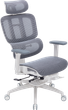 Кресло офисное OfficePro Skyline Footrest White/Dark Gray (OC750-W-DG-DG) - изображение 3