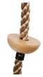 Lina wspinaczkowa Small Foot 11877 z drewnianymi stopniami (4020972118776) - obraz 3