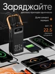 Павербанк 50000 mAh с быстрой зарядкой KPG POWER BANK Soonest Fast Charging пауэрбанк, павер банк, умб, powerbank Fast Type-C In /Out: 4 USB 5V/2A повербанк для роутера 50000, Черный - изображение 2