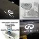 Infiniti невигораючі проектори логотипів LED підсвітка дверей 2шт Q50 Q60 QX50 QX56 QX70 QX80 FX G M EX - зображення 2