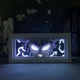 Светильник многослойный с 3D эффектом Киллуа Золдик из аниме Хантер х Хантер лампа лед led - изображение 1