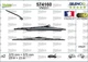 Компл. Склоочисників SAAB 9-5 (YS3E) 1997-2009 г. - изображение 1