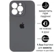 Чохол Silicone Premium case з захистом камери для iPhone 13 Pro Max Full Camera Protective dark grey 9733 - изображение 1