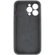 Чохол Silicone Premium case з захистом камери для iPhone 13 Pro Max Full Camera Protective dark grey 9733 - изображение 4