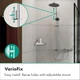 Душова система hansgrohe Activera S 240 1jet EcoSmart Reno Varia 28074000, хром - зображення 3