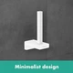 Тримач туалетного паперу HANSGROHE AddStoris , Matt White (41756700) - изображение 2