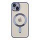 Чохол TPU Metallic Full Camera with Magsafe для iPhone 15 Blue - изображение 1