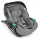 Автокресло бебикокон El Camino i-Fix+ ME 1110 Simply Gray (0-13 кг) - изображение 9