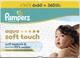 Упаковка детских влажных салфеток Pampers Aqua Soft Touch 60 шт х 6 пачек (360 шт) (8006530140133) - изображение 2