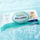 Упаковка детских влажных салфеток Pampers 99% Water 60 шт х 4 пачки (240 шт) (8006530116305) - изображение 3