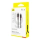 Кабель Baseus Dura Series Fast Charging Type-C to Type-C 100W (2m) Black/Red - зображення 3