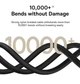 Кабель Baseus Dura Series Fast Charging Type-C to Type-C 100W (2m) Black/Red - зображення 6