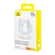 Кабель Baseus Gem Fast-Charging Type-C to Type-C 100W (2m) blue - зображення 9