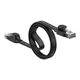 Кабель патч-корд Baseus High Speed Six RJ45 Gigabit Ethernet Flat Cable (1m) Black - зображення 3