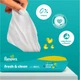 Упаковка детских влажных салфеток Pampers Fresh Clean 80 шт х 12 пачек (960 шт) (8006530134552) - изображение 5