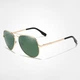 Мужские поляризационные солнцезащитные очки KINGSEVEN N7735 Gold Green - изображение 3