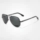 Мужские поляризационные солнцезащитные очки KINGSEVEN N7735 Black Gray - изображение 3