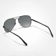 Мужские поляризационные солнцезащитные очки KINGSEVEN N7735 Black Gray - изображение 4