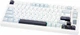 Механічна ігрова клавіатура Aula S75 Pro White-Blue ENG + UA, з TFT-дисплеєм, 2.4G/Bluetooth/Кабель - изображение 3