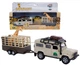 Zestaw Kids Globe auto Land Rover z przyczepą i żyrafem H-521723 (8713219284438) - obraz 2
