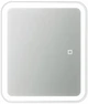 Зеркало Juventa Faro 70/60 прямоугольное в белой раме с LED-подсветкой и сенсором (FrM-70 белое) - изображение 1