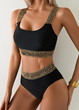 Жіночий купальник FS High Waist Bikini L Чорний (9083) - зображення 1