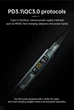 Паяльник ALIENTEK T90B 140W PD/QC 9–28V с интеллектуальным управлением - изображение 3