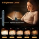 Настольная лампа для чтения аккумуляторная Gritin 19 LED гибкая 1200 mAh до 80 ч работы (G1321) Aquamarine - изображение 2