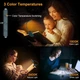 Настольная лампа для чтения аккумуляторная Gritin 19 LED гибкая 1200 mAh до 80 ч работы (G1321) Aquamarine - изображение 3