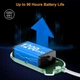 Настольная лампа для чтения аккумуляторная Gritin 19 LED гибкая 1200 mAh до 80 ч работы (G1321) Cyan - изображение 6