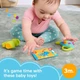 Набір Fisher-Price Newborn Toys Level-Up Little Gamer, дитяча брязкальце-прорізувач та гримучі рухи для немовлят віком від 3 місяців - зображення 2