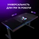 Геймерський стіл Lorgar ELITE 90W Wood Black (LRG-DE90W) - зображення 10