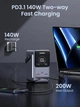 Портативная зарядная станция (павербанк) UGREEN 48 000 мАч 300W для ноутбуков, планшетов и смартфонов PB770 - изображение 4