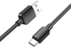 Кабель для павербанка HOCO X96 USB-A - Type-C 27W 0.25 м Черный - изображение 2