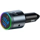 FM модулятор автомобільний Aspiring Wave 12 48Вт Bluetooth LED QC3.0 PD30W - зображення 3
