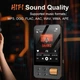 MP3 плеер Benjie D28 2.4" Bluetooth 5.4 Hi-Fi 64Gb со встроенным динамиком металлический - изображение 3