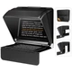 Портативний міні телесуфлер LENSGO TC7 II Phone Kit 7.9" для смартфонів та iPad mini з Bluetooth пультом, підтримка Android та iOS - зображення 1
