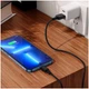 Кабель Hoco X90 силиконовый 2.4A для Lightning черный - изображение 7