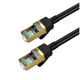 Кабель Hoco US07 чиста мідь плоский Ethernet RJ45 10м чорний - зображення 7