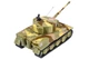 Танк микро р/у 1:72 Tiger со звуком (хаки коричневый) - изображение 3