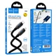 Кабель Hoco U143 Joy PD 27W Type-C/Lightning 1.2м Чорний 2.4A - зображення 2