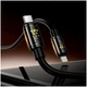 Кабель Hoco U143 Joy Type-C 240W черный длина 1.2 м - изображение 8